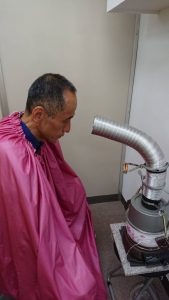 中薬顔蒸し浴